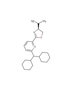 Astatech (S)-2-(6-(DICYCLOHEXYLMETHYL)PYRIDIN-2-YL)-4-ISOPROPYL-4,5-DIHYDROOXAZOLE; 1G; Purity 95%; MDL-
